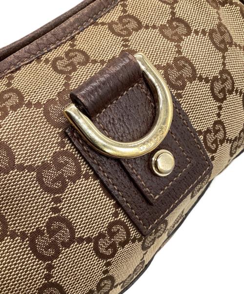 GUCCI（グッチ）GUCCI (グッチ) アビーライン ハンドバッグ ベージュの古着・服飾アイテム