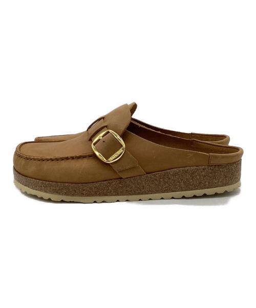 BIRKENSTOCK（ビルケンシュトック）BIRKENSTOCK (ビルケンシュトック) BUCKLEY（バックリー）オイルドレザーサンダル ブラウン サイズ:EU41の古着・服飾アイテム