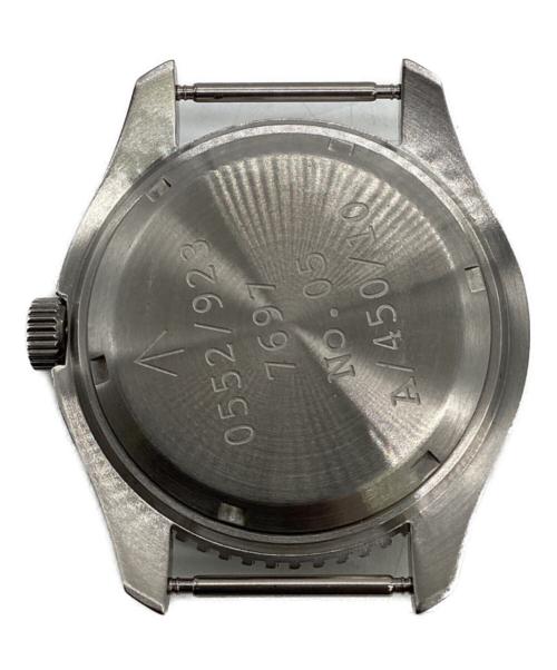 NWC（ナバルウォッチカンパニー）NWC (ナバルウォッチカンパニー) NAVAL MILITARY WATCH MIL.-05 B SV/BK Automatic ROYAL Military Diver TYPE ブラックの古着・服飾アイテム