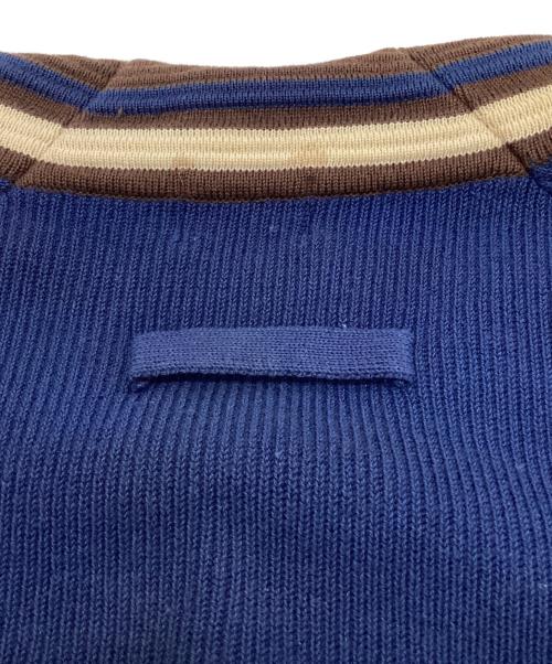 Jean Paul Gaultier homme（ジャンポールゴルチェオム）Jean Paul Gaultier homme (ジャンポールゴルチェオム) ノースリーブニット ブルー サイズ:48の古着・服飾アイテム