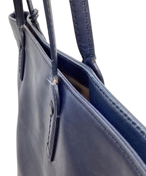 BALLY（バリー）BALLY (バリー) トートバッグ ネイビー×ブラウンの古着・服飾アイテム