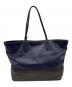 BALLY (バリー) トートバッグ ネイビー×ブラウン：7000円
