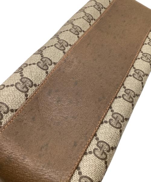 GUCCI（グッチ）GUCCI (グッチ) シェリーライン ショルダーバッグ ベージュの古着・服飾アイテム