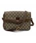 GUCCI（グッチ）の古着「シェリーライン ショルダーバッグ」｜ベージュ