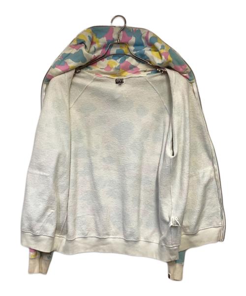 BAPE BY A BATHING APE（ベイプバイアベイシングエイプ）BAPE BY A BATHING APE (ベイプバイアベイシングエイプ) マルチカモ フルジップパーカー マルチカラー サイズ:Mの古着・服飾アイテム