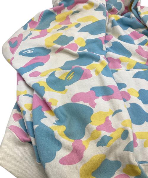 BAPE BY A BATHING APE（ベイプバイアベイシングエイプ）BAPE BY A BATHING APE (ベイプバイアベイシングエイプ) マルチカモ フルジップパーカー マルチカラー サイズ:Mの古着・服飾アイテム