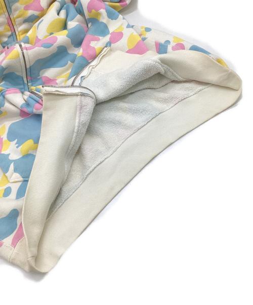 BAPE BY A BATHING APE（ベイプバイアベイシングエイプ）BAPE BY A BATHING APE (ベイプバイアベイシングエイプ) マルチカモ フルジップパーカー マルチカラー サイズ:Mの古着・服飾アイテム
