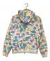 BAPE BY A BATHING APE (ベイプバイアベイシングエイプ) マルチカモ フルジップパーカー マルチカラー サイズ:M：12000円