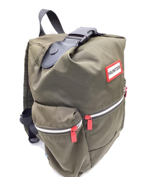 HUNTER（ハンター）HUNTER (ハンター) オリジナル ラージ トップクリップ バックパック カーキの古着・服飾アイテム