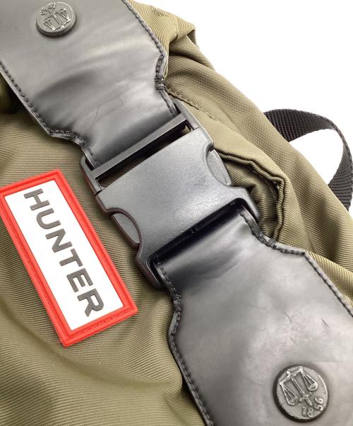 HUNTER（ハンター）HUNTER (ハンター) オリジナル ラージ トップクリップ バックパック カーキの古着・服飾アイテム