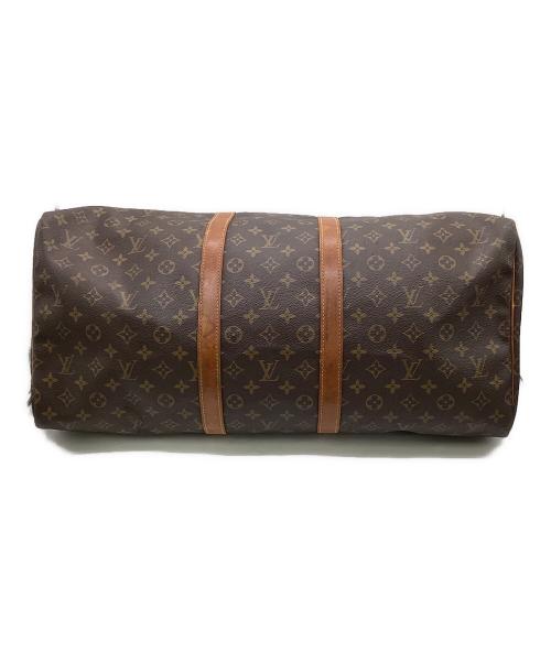 LOUIS VUITTON（ルイ ヴィトン）LOUIS VUITTON (ルイ ヴィトン) モノグラム キーポル55 ボストンバッグ ブラウンの古着・服飾アイテム