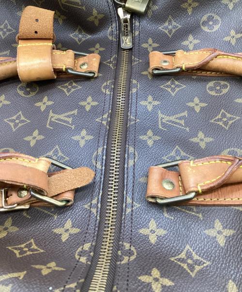 LOUIS VUITTON（ルイ ヴィトン）LOUIS VUITTON (ルイ ヴィトン) モノグラム キーポル55 ボストンバッグ ブラウンの古着・服飾アイテム