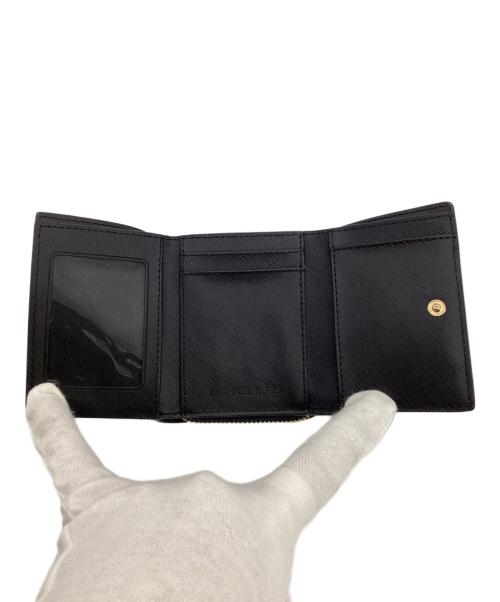 MICHAEL KORS（マイケルコース）MICHAEL KORS (マイケルコース) 3つ折り財布 ブラックの古着・服飾アイテム