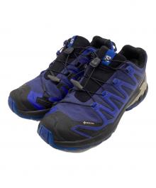 SALOMON（サロモン）の古着「XA PRO 3D V9 GORE-TEX スニーカー」｜ブルー×ブラック