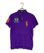 Polo by RalphLaurenポロ バイ ラルフローレン）の古着「ビッグポニー ポロシャツ」｜パープル