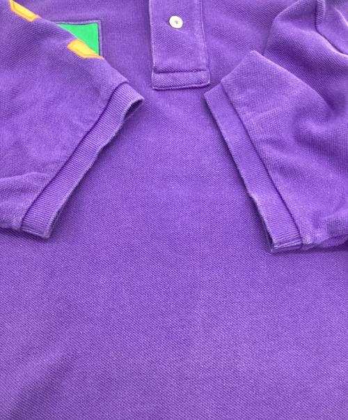 Polo by RalphLauren（ポロ バイ ラルフローレン）Polo by RalphLauren (ポロ バイ ラルフローレン) ビッグポニー ポロシャツ パープル サイズ:S（175/92A)の古着・服飾アイテム