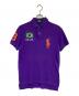 Polo by RalphLauren（ポロ バイ ラルフローレン）の古着「ビッグポニー ポロシャツ」｜パープル