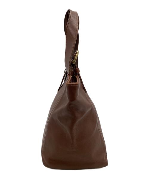 COACH（コーチ）COACH (コーチ) レザー ハンドバッグ ブラウンの古着・服飾アイテム