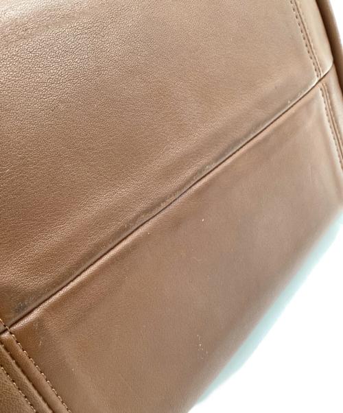 COACH（コーチ）COACH (コーチ) レザー ハンドバッグ ブラウンの古着・服飾アイテム