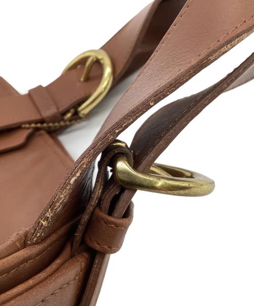 COACH（コーチ）COACH (コーチ) レザー ハンドバッグ ブラウンの古着・服飾アイテム