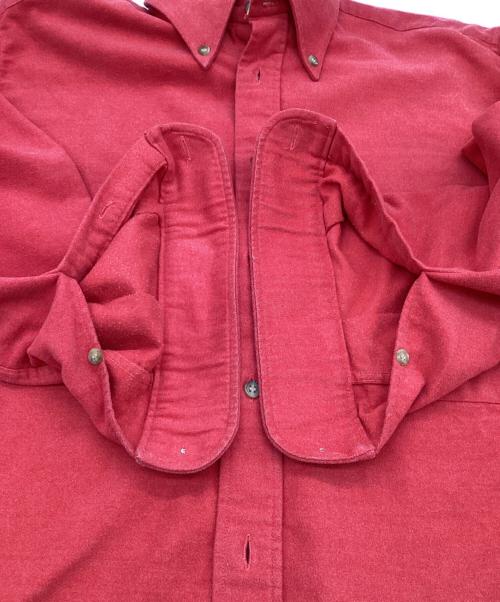 Burberry's（バーバリーズ）Burberry's (バーバリーズ) 長袖シャツ レッド サイズ:39の古着・服飾アイテム