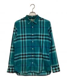 BURBERRY LONDON ENGLAND（バーバリー ロンドン イングランド）の古着「長袖シャツ」｜ブルー