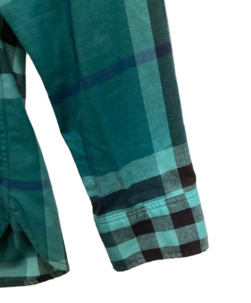 BURBERRY LONDON ENGLAND（バーバリー ロンドン イングランド）BURBERRY LONDON ENGLAND (バーバリー ロンドン イングランド) 長袖シャツ ブルー サイズ:Mの古着・服飾アイテム