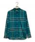 BURBERRY LONDON ENGLAND（バーバリー ロンドン イングランド）の古着「長袖シャツ」｜ブルー