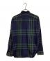 BURBERRY LONDON ENGLAND (バーバリー ロンドン イングランド) 長袖シャツ ブルー×グリーン サイズ:M：15000円