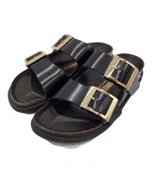 BIRKENSTOCK（ビルケンシュトック）の古着「Arizona Droplet Buckle（アリゾナ ドロップレット バックル）サンダル」｜ブラック