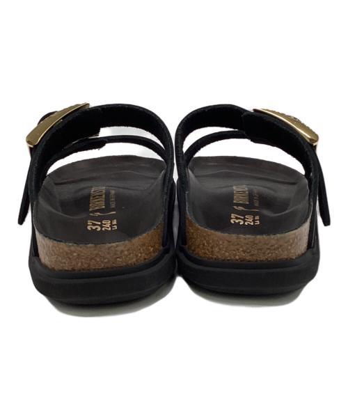 BIRKENSTOCK（ビルケンシュトック）BIRKENSTOCK (ビルケンシュトック) Arizona Droplet Buckle（アリゾナ ドロップレット バックル）サンダル ブラック サイズ:ナロー37の古着・服飾アイテム