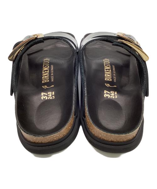 BIRKENSTOCK（ビルケンシュトック）BIRKENSTOCK (ビルケンシュトック) Arizona Droplet Buckle（アリゾナ ドロップレット バックル）サンダル ブラック サイズ:ナロー37の古着・服飾アイテム
