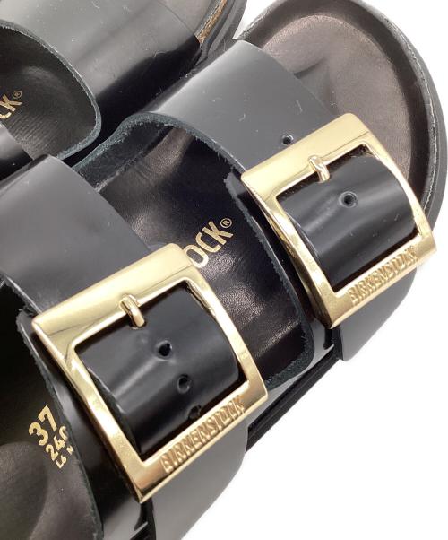 BIRKENSTOCK（ビルケンシュトック）BIRKENSTOCK (ビルケンシュトック) Arizona Droplet Buckle（アリゾナ ドロップレット バックル）サンダル ブラック サイズ:ナロー37の古着・服飾アイテム