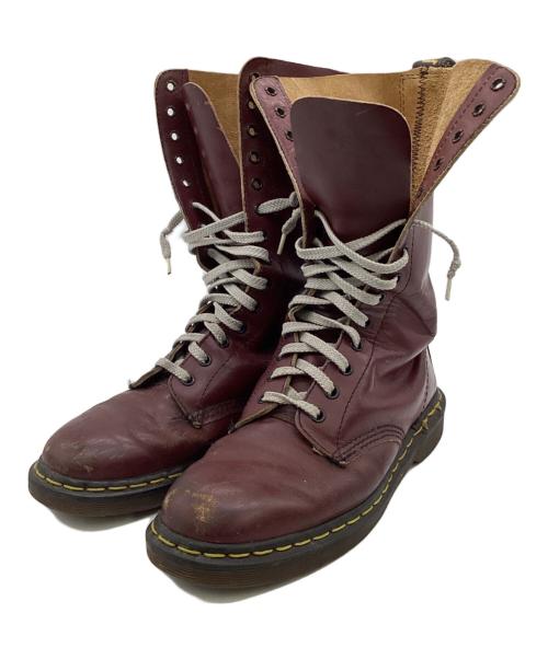 Dr.Martens（ドクターマーチン）Dr.Martens (ドクターマーチン) イングランド製 14ホールブーツ レッド サイズ:不明の古着・服飾アイテム