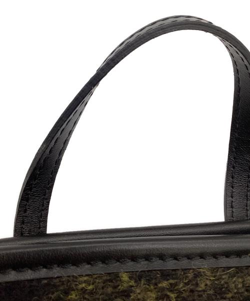 GIANNI CHIARINI（ジャンニ キアリーニ）GIANNI CHIARINI (ジャンニ キアリーニ) ミス マルチェッラ ハンドバッグ イエロー×ブラックの古着・服飾アイテム