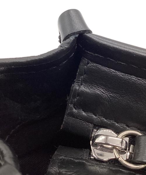 GIANNI CHIARINI（ジャンニ キアリーニ）GIANNI CHIARINI (ジャンニ キアリーニ) ミス マルチェッラ ハンドバッグ イエロー×ブラックの古着・服飾アイテム
