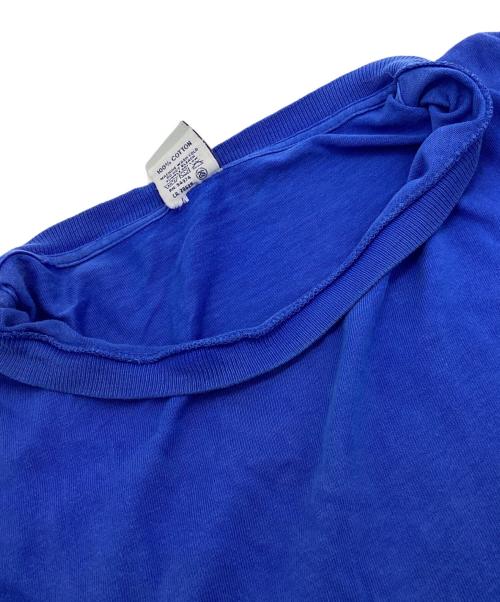stussy（ステューシー）stussy (ステューシー) シャドーマン 半袖Tシャツ ブルー サイズ:XLの古着・服飾アイテム