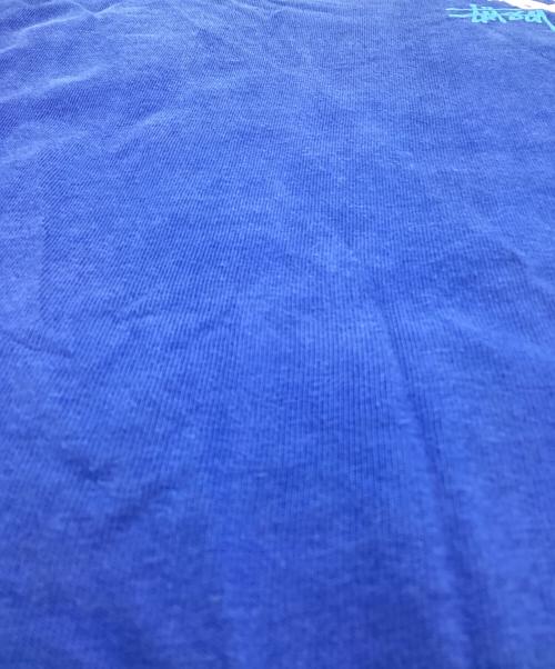 stussy（ステューシー）stussy (ステューシー) シャドーマン 半袖Tシャツ ブルー サイズ:XLの古着・服飾アイテム