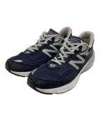 NEW BALANCEニューバランス）の古着「Made in USA 990v6 スニーカー」｜ネイビー