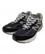 NEW BALANCEニューバランス）の古着「Made in USA 990v6 スニーカー」｜ブラック