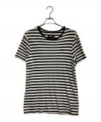 stussyステューシー）の古着「Tシャツ」｜ホワイト×ブラック