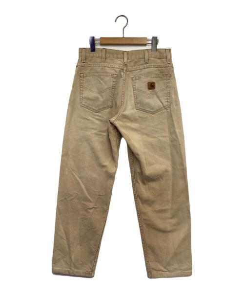 CarHartt（カーハート）CarHartt (カーハート) B72 ダックワークパンツ ベージュ サイズ:不明の古着・服飾アイテム