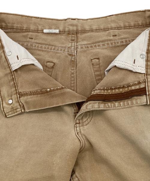 CarHartt（カーハート）CarHartt (カーハート) B72 ダックワークパンツ ベージュ サイズ:不明の古着・服飾アイテム