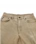 中古・古着 CarHartt (カーハート) B72 ダックワークパンツ ベージュ サイズ:不明：5000円