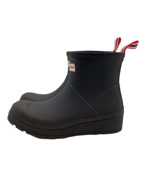 HUNTER（ハンター）HUNTER (ハンター) W PLAY BOOT SHORT（ウィメンズ プレイ ブーツ ショート） ブラック サイズ:UK4の古着・服飾アイテム