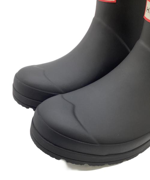 HUNTER（ハンター）HUNTER (ハンター) W PLAY BOOT SHORT（ウィメンズ プレイ ブーツ ショート） ブラック サイズ:UK4の古着・服飾アイテム