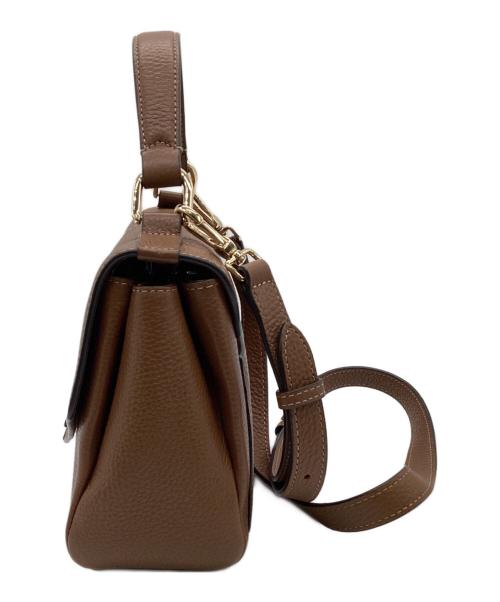 FURLA（フルラ）FURLA (フルラ) DAFNE S TOP HANDLE（ダフネ S トップハンドル）2WAYバッグ ブラウンの古着・服飾アイテム