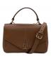 FURLA（フルラ）の古着「DAFNE S TOP HANDLE（ダフネ S トップハンドル）2WAYバッグ」｜ブラウン
