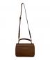 FURLA (フルラ) DAFNE S TOP HANDLE（ダフネ S トップハンドル）2WAYバッグ ブラウン：15000円