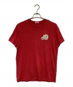 MONCLERモンクレール）の古着「MAGLIA Tシャツ」｜レッド